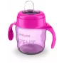 Philips AVENT Easy Sip tréningový hrnček s držadlami, 6M+, 200 ml, silikónový výpust, ružový