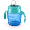 Philips AVENT Easy Sip tréningový hrnček s držadlami, 6M+, 200ml, silikónový výpust, zelený
