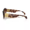 Versace VE4466U pánske slnečné okuliare, hranaté, acetát, čierny rám, sivé sklá, 54mm VE4466U54613B