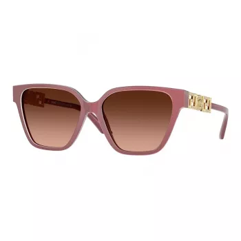 Versace dámske slnečné okuliare Cat-Eye VE4471BF54755 Havana/tmavosivé 56/16/140 mm