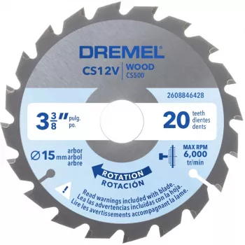 Dremel CS500 kotúčová píla na drevo 85mm, s wolfrámkarbidovými hrotmi, 20 zubov, pre DSM20 Compact Saw 2608846431