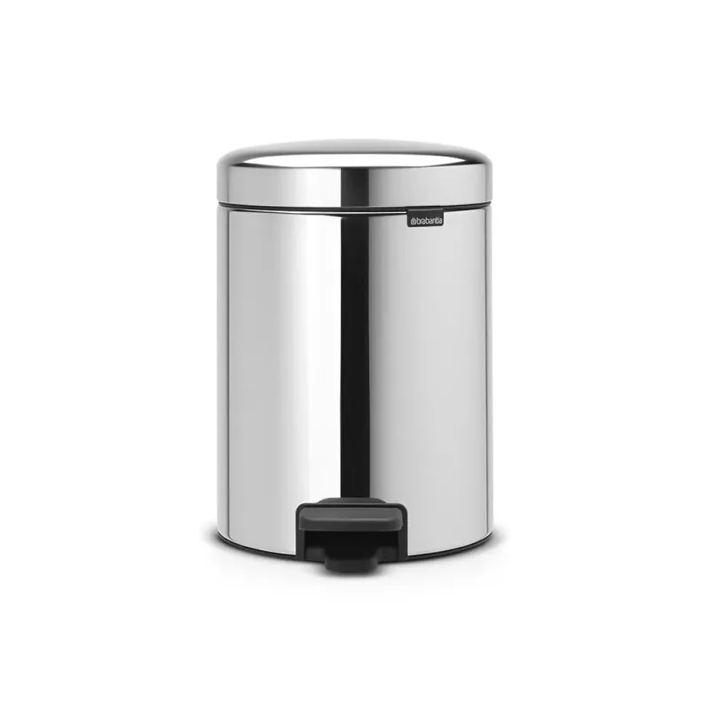 Brabantia NewIcon 5L pedálový odpadkový kôš Brilliant Steel