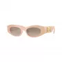 Versace VE4480U54946I dámske slnečné okuliare, rám Havana, tmavohnedé sklá, 51mm