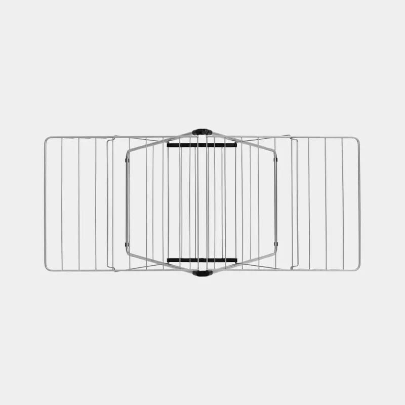 Brabantia HangOn nástenný sušiak na bielizeň, 20 m, Metallic Grey
