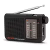 AIWA RS-55/BK prenosné analógové AM/FM vreckové rádio, čierne