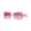 Versace VE4496U53705M dámske slnečné okuliare Cat-Eye, Havanna/hnedý gradient, 54mm