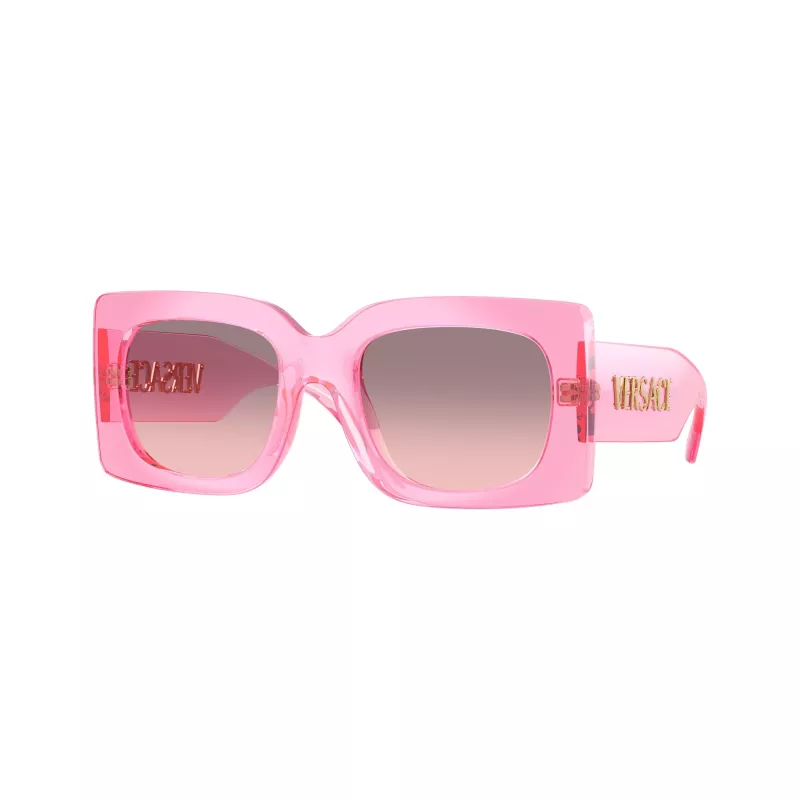 Versace VE4496U53705M dámske slnečné okuliare Cat-Eye, Havanna/hnedý gradient, 54mm