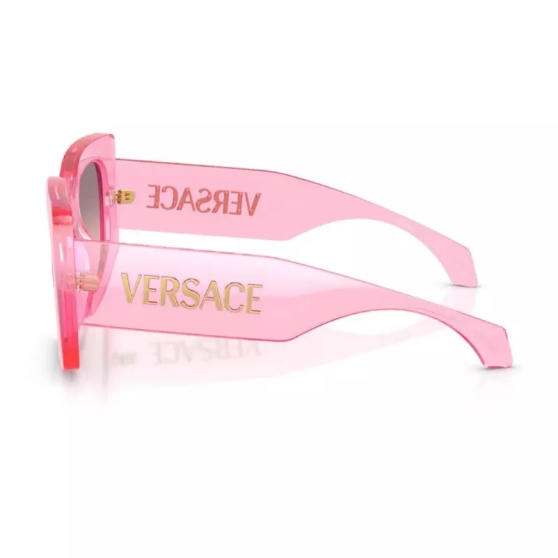Versace VE4496U53705M dámske slnečné okuliare Cat-Eye, Havanna/hnedý gradient, 54mm