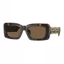 Versace VE4444U10873 dámske slnečné okuliare, havana rám, hnedé gradientové sklá, 54/21/140 mm