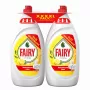 FAIRY citrónový prostriedok na riad dvojbalenie, 2 x 1350 ml