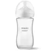 Philips AVENT Natural Response sklenená detská fľaša 240 ml, stredný prietok cumlík, 1m+