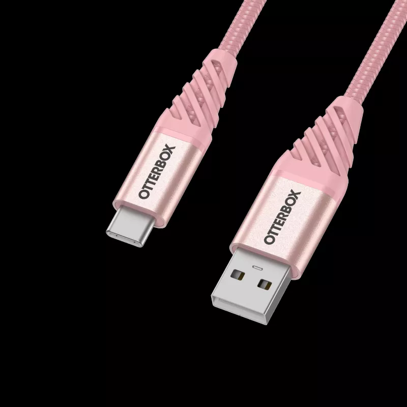 OtterBox Premium USB-A na USB-C kábel 1m ružové zlato 78-52540