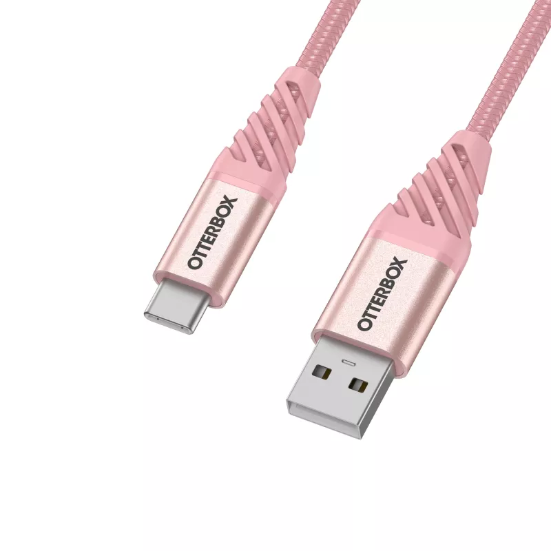 OtterBox Premium USB-A na USB-C kábel 1m ružové zlato 78-52540