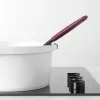 Brabantia Profile Line obracačka na panvice s otvormi, baklažánová červená
