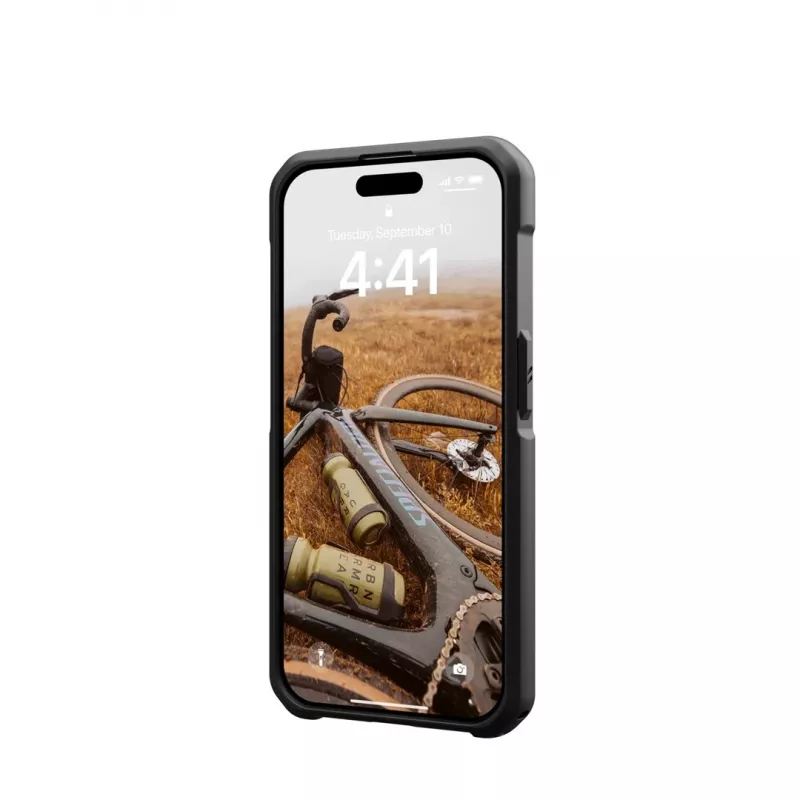 UAG Metropolis LT Magsafe puzdro pre iPhone 15 Pro – aramidové vlákno, čierna