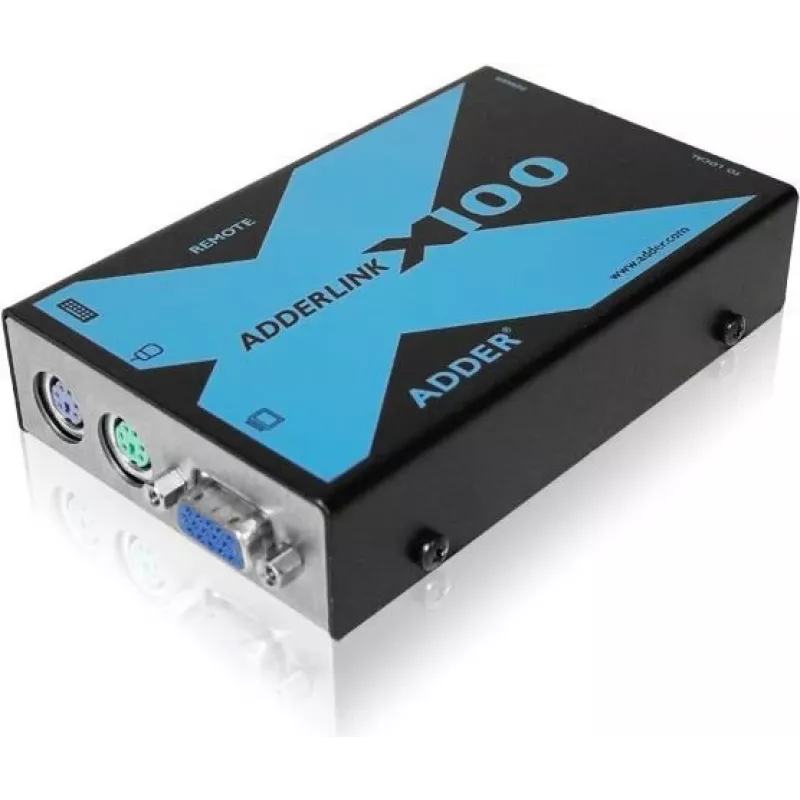 Adder Adderlink X100 VGA USB KVM extender sada cez CAT do 100 metrov (X100-USB/P-IEC)