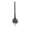 PHILIPS SDV5100/12 izbová televízna anténa so zosilnením 18 dB, UHF/VHF/FM, čierna
