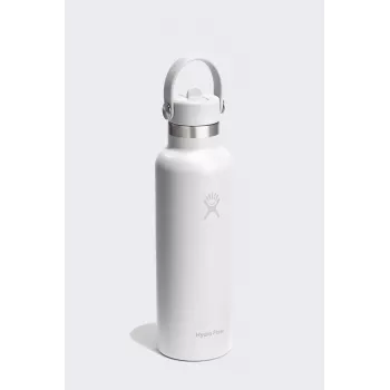 Hydro Flask 21 Oz Standard Flex Straw Cap (621 ml) – biela