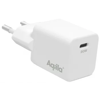 Aqiila Chargebird W1 20W USB-C nástenná nabíjačka biela AQWCW1PBI20W898