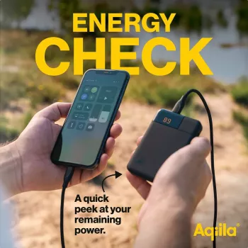 Aqiila Powerbird B5 5000 mAh powerbanka 12W moosgrün AQPBPBIB5MGR024