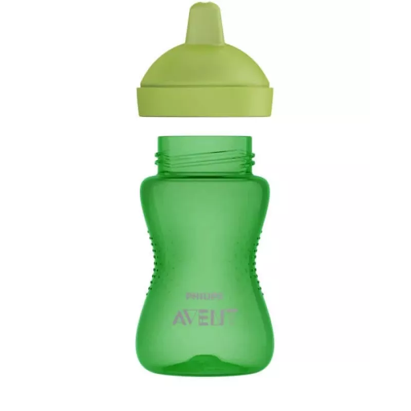 Philips AVENT My Grippy detský hrnček s tvrdým náustkom 300 ml, 18M+, zelený