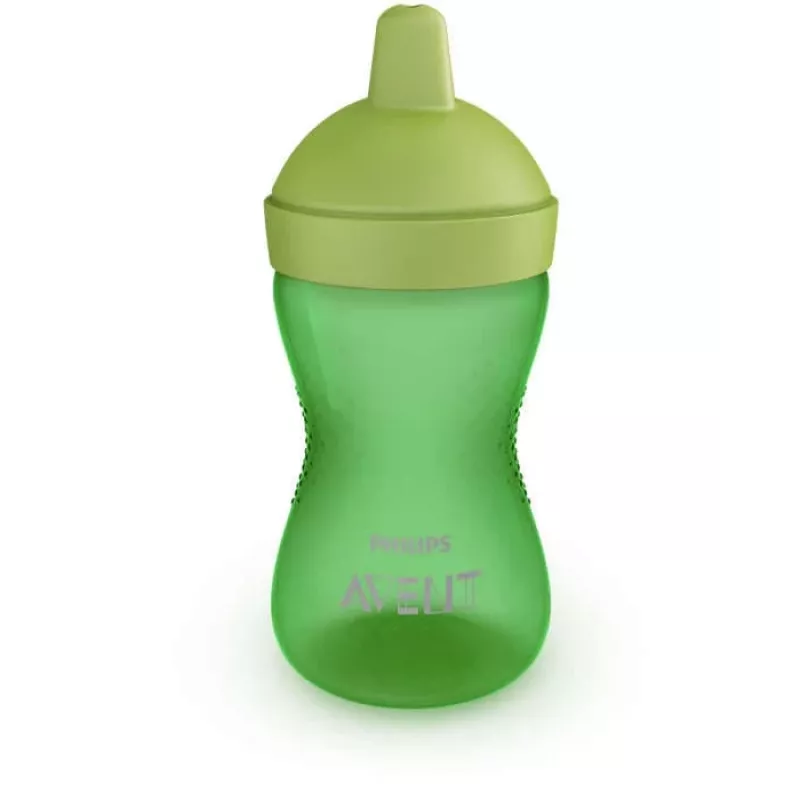 Philips AVENT My Grippy detský hrnček s tvrdým náustkom 300 ml, 18M+, zelený