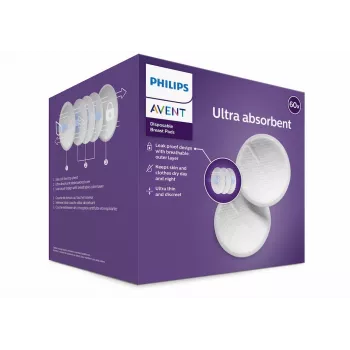 Philips Avent jednorazové vložky do podprsenky SCF254/61 (balenie 60 ks)