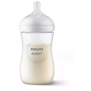 Philips AVENT Natural Response dojčenská fľaša 260 ml, stredný cumlík, 1m+