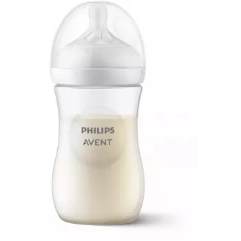 Philips AVENT Natural Response dojčenská fľaša 260 ml, stredný cumlík, 1m+