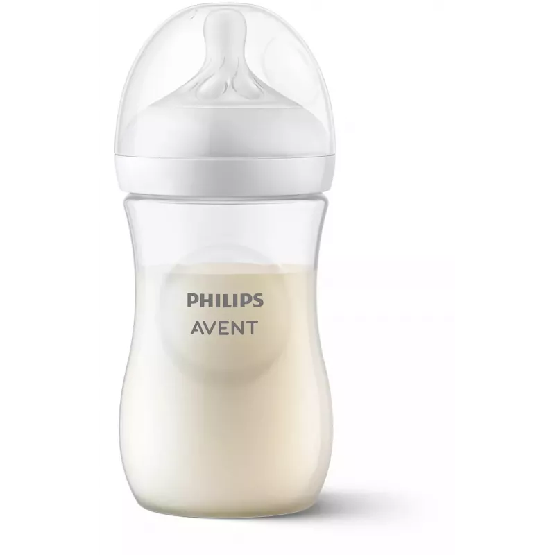 Philips AVENT Natural Response dojčenská fľaša 260 ml, stredný cumlík, 1m+