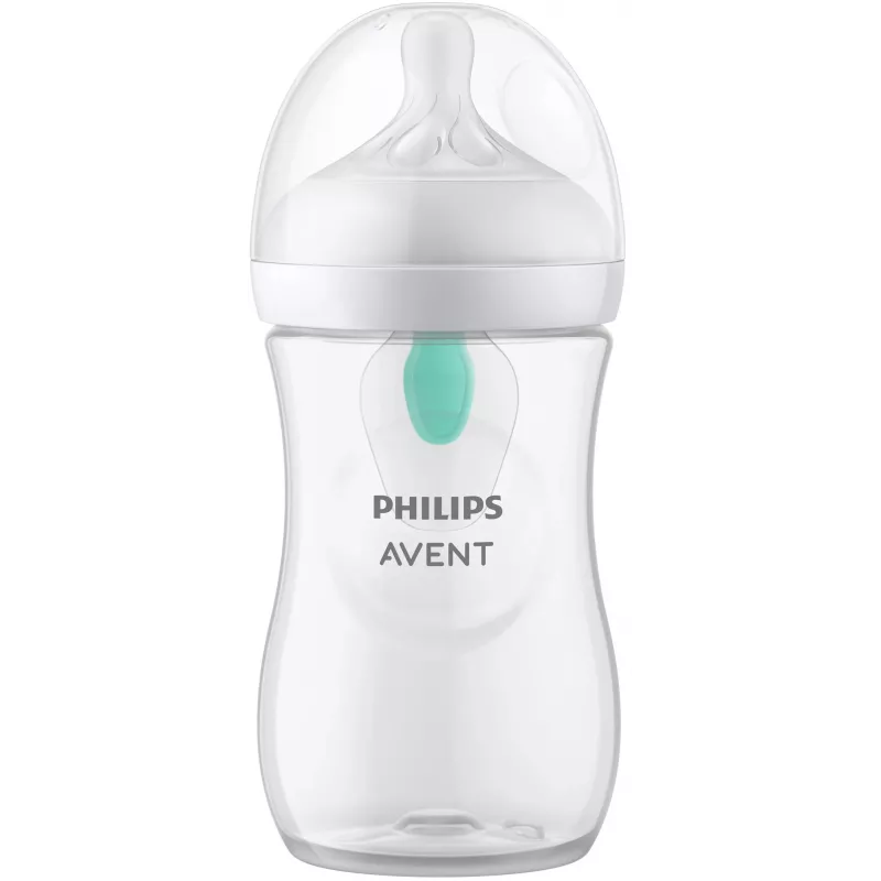Philips Avent Natural Response anti-colic dojčenská fľaša s AirFree ventilom 260 ml, stredný cumlík, 1M+