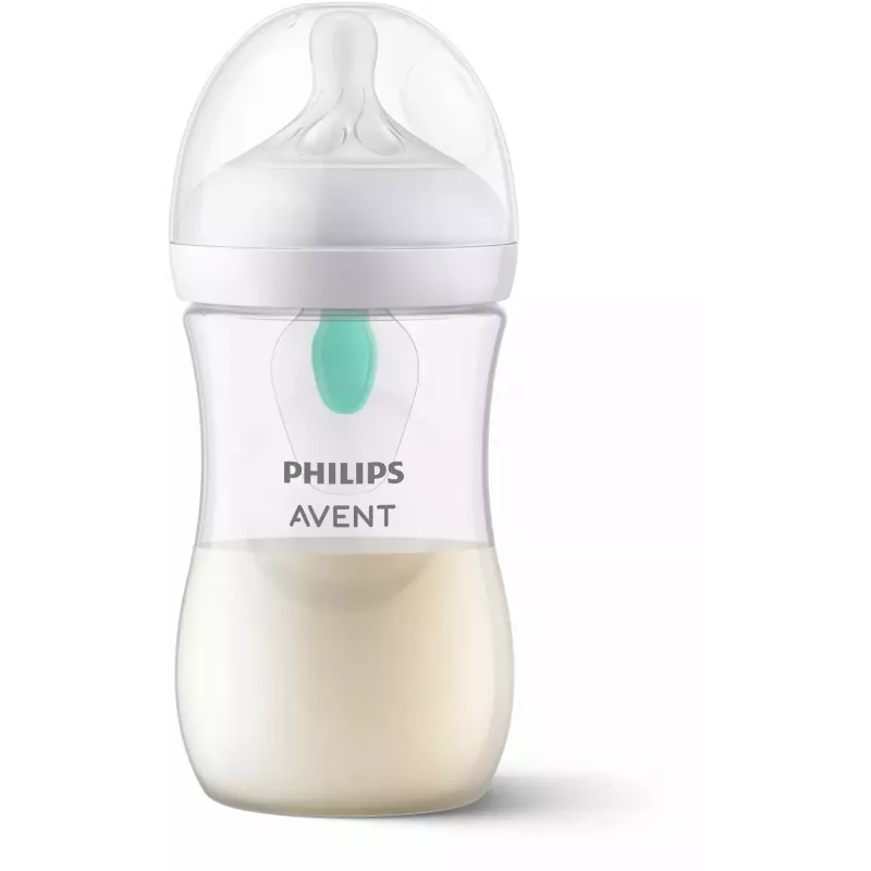 Philips Avent Natural Response anti-colic dojčenská fľaša s AirFree ventilom 260 ml, stredný cumlík, 1M+
