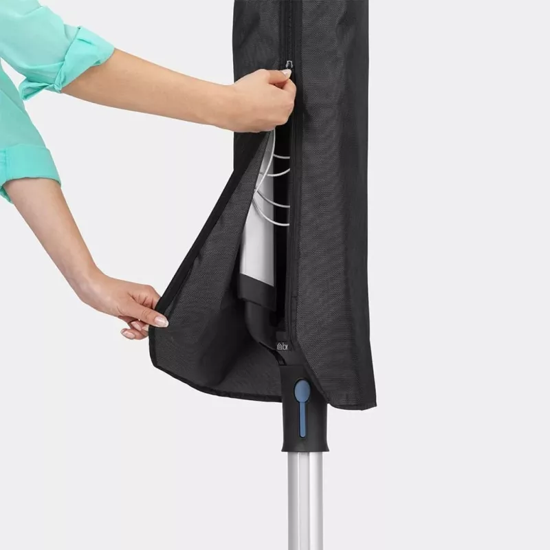 Brabantia sušiak na bielizeň Lift-O-Matic 50 m, Metallic Grey