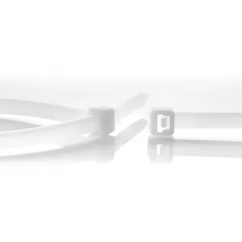 WKK nylonové káblové viazače prírodné 200 x 4,8 mm 100 kusov 110126971