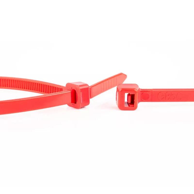 WKK Červené káblové viazače 200 x 4,8 mm, balenie 100 ks 110126271