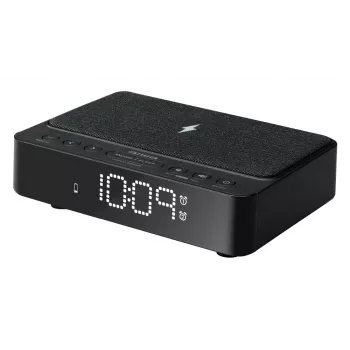 AIWA CR-30/BK Digitálny budík s LED displejom, FM/PLL rádio, čierny