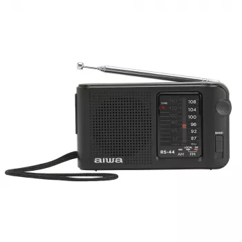 AIWA RS-44 vreckové rádio AM/FM, čierne