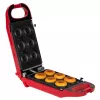 Trebs 6-in-1 Snack Maker červený – wafle, sendvič, gril, donuty, poffertjes, cupcake