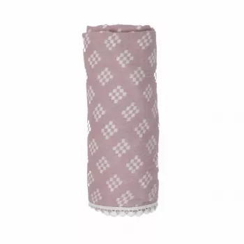 Lodger Swaddle Tribe Musselin zavinovačka 120x120 cm Rose