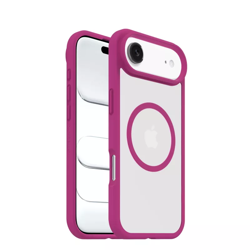 OtterBox React Series zadný kryt pre Apple iPhone Air – kompatibilný s MagSafe – Rose Crystal (ružová/číra) 77-98614