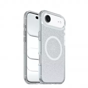 OtterBox React Series puzdro pre Apple iPhone 15 Pro Max – Stardust (priehľadný trblietavý), kompatibilné s MagSafe 77-99279