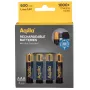 AQIILA AAA NiMH akumulátory s USB-C, 1,2 V, 600 mAh, balenie 4 ks AQ60AAA374C4