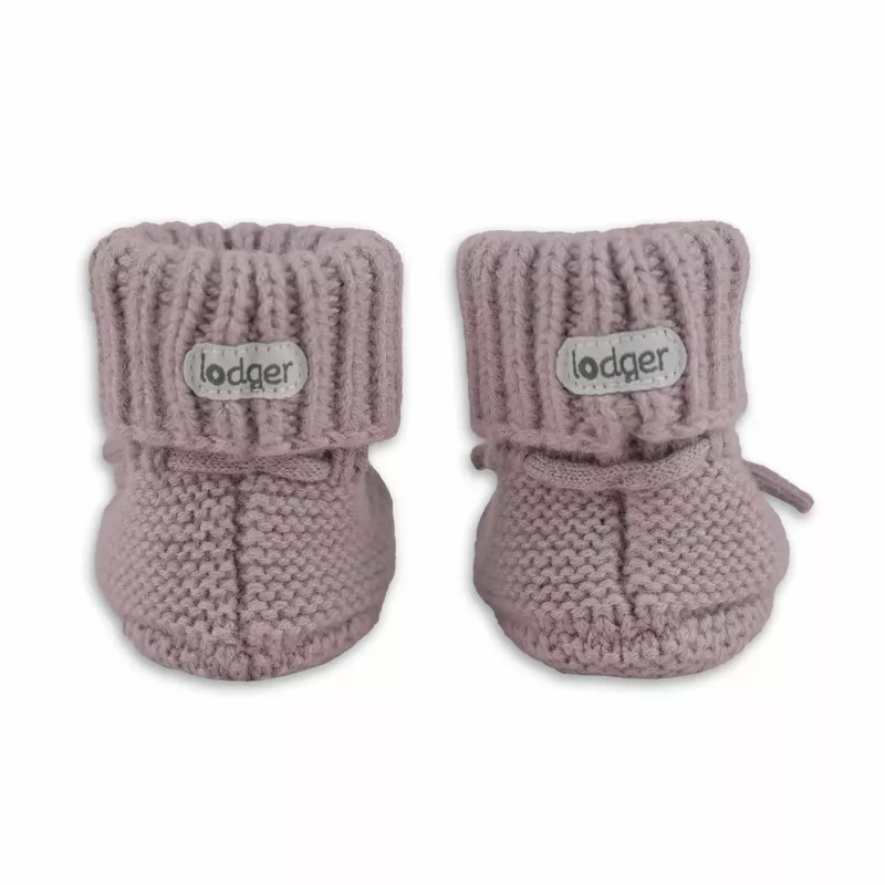 Lodger Slipper Merino Wool detské topánky, Rosé, 6-12 mesiacov