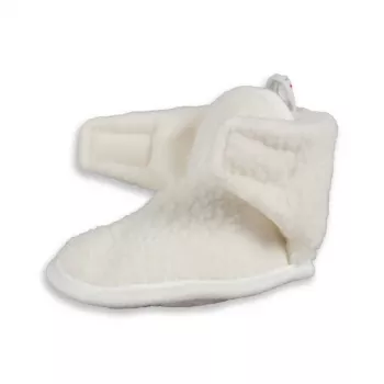 Lodger Slipper Teddy detské topánky Cloud Dancer 6-12m