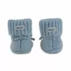Lodger Slipper Merino Wool detské topánky, Blue Fogg, 6-12 mesiacov