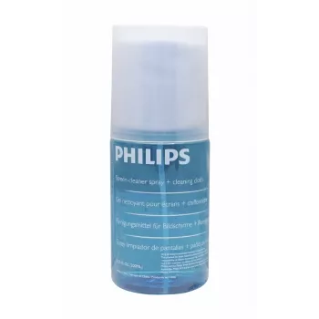 PHILIPS SVC1116B/10 sada na čistenie obrazovky pre LED, LCD, plazma, OLED, smartfóny, tablety, notebooky, televízory - 200 ml gélový sprej + mikrovláknová utierka
