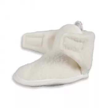 Lodger Slipper Teddy detské topánočky, Cloud Dancer, 12-18 mesiacov