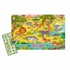AGIPA Junior pozorovacie puzzle Savana, 60 dielikov, kartónová krabica, 4+ roky 19221