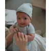 Lodger detská čiapka Pointelle Air 0-6 mesiacov