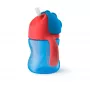 Philips AVENT pohár so slamkou s flexibilnou slamkou, 200 ml, 9m+, modrý